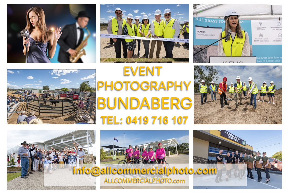 Events photography Bundaberg Qld
