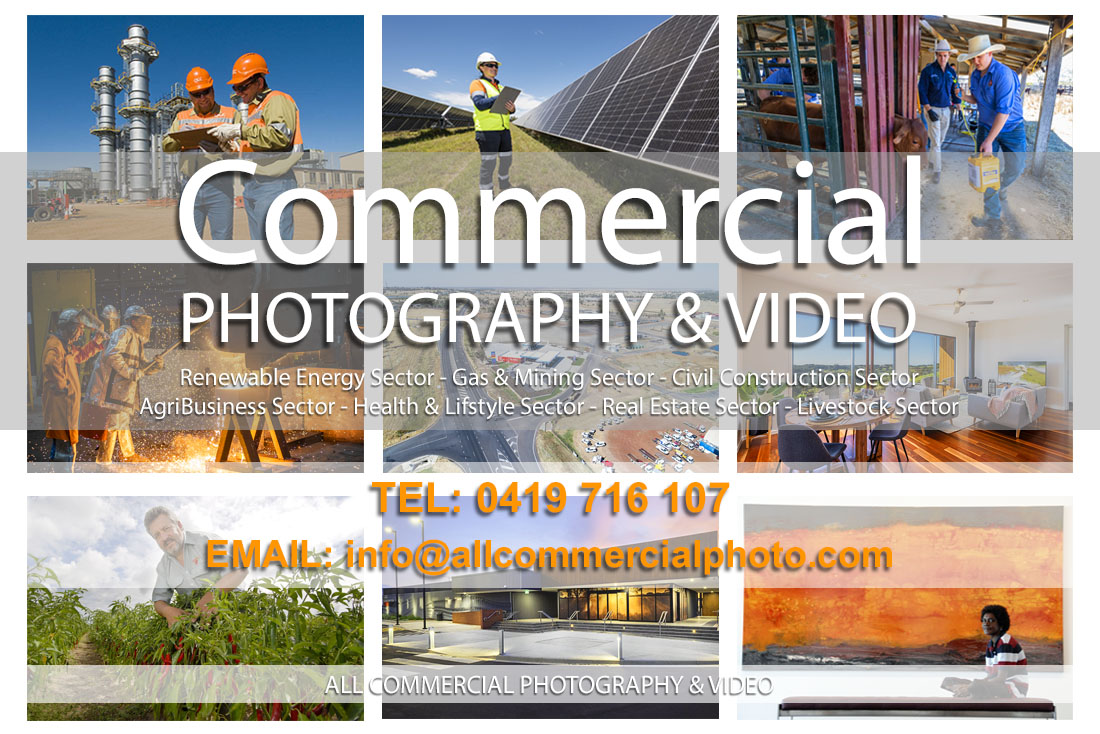 All commercial photography and video services